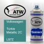 Preview: Volkswagen, Türkis Metallic 2C, L97Z: 400ml Sprühdose, von ATW Autoteile West.